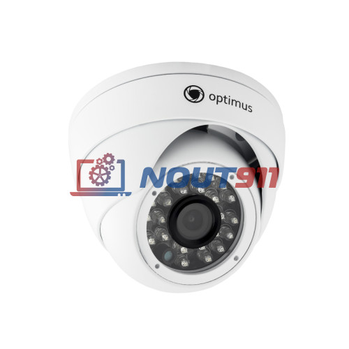 Купольная AHD Камера видеонаблюдения Optimus AHD-H042.1(2.8)