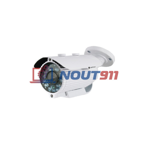 Цилиндрическая AHD Камера видеонаблюдения Optimus AHD-H012.1(2.8-12) (36 диодов)