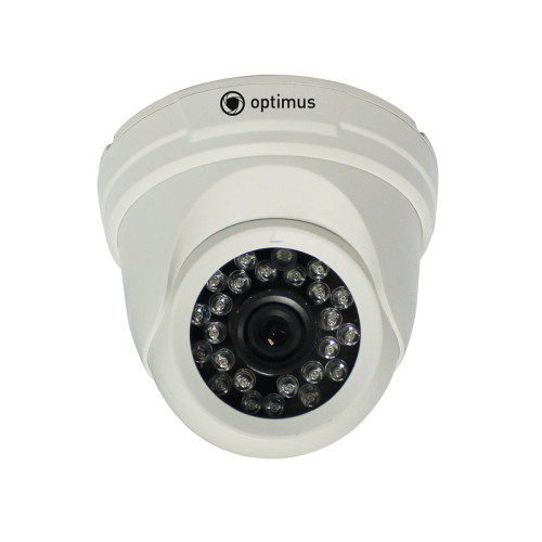 Купольная AHD Камера видеонаблюдения Optimus AHD-M021.0(2.8)