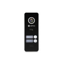 Вызывная панель домофона Optimus DSH-1080/2 (Черный)																																																		