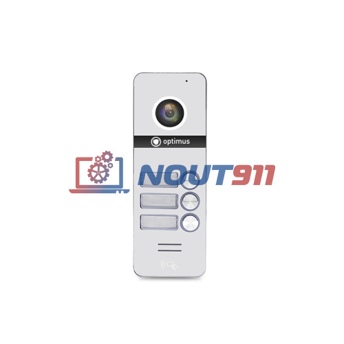 Панель видеодомофона Optimus DSH-1080/3 (Белый)