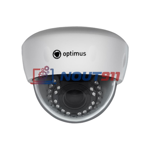Купольная IP Камера видеонаблюдения Optimus IP-E022.1(2.8-12)AP_V2035