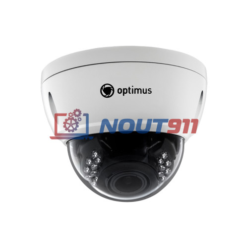 Купольная IP Камера видеонаблюдения Optimus IP-E042.1(2.8-12)P_V2035