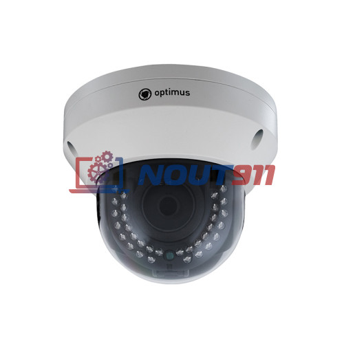 Купольная IP Камера видеонаблюдения Optimus IP-E042.1(2.8-12)P