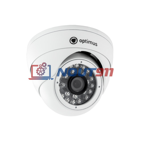 Купольная IP Камера видеонаблюдения Optimus IP-E042.1(3.6)P