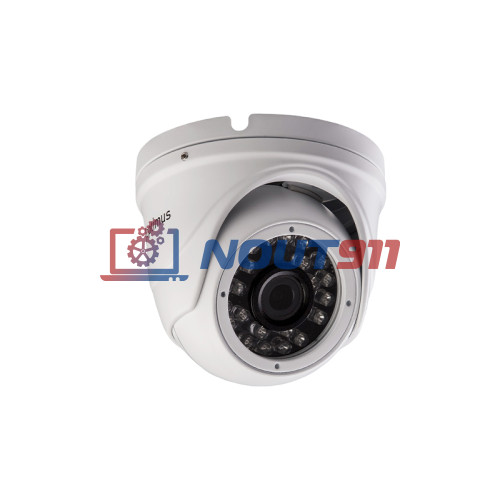 Купольная IP Камера видеонаблюдения Optimus IP-E042.1(3.6)P_H.265