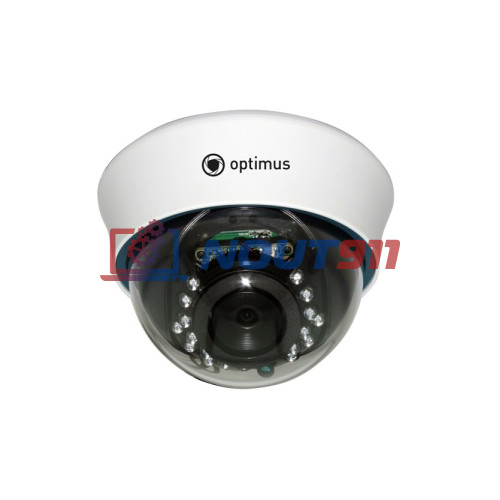 Купольная IP Камера видеонаблюдения Optimus IP-P021.3(3.6)