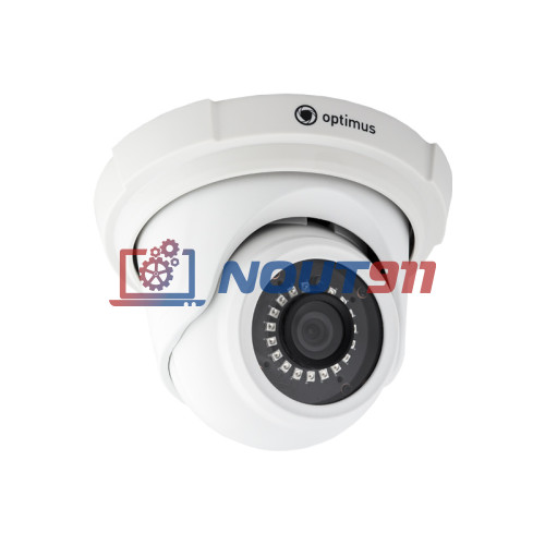 Купольная IP Камера видеонаблюдения Optimus IP-P048.0(4.0)
