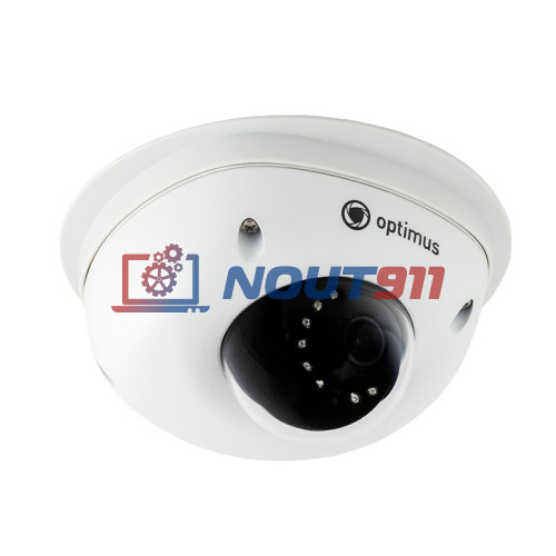 Купольная IP Камера видеонаблюдения Optimus IP-P072.1(2.8)D_v.1