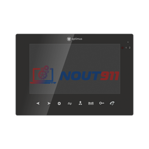 Видеодомофон Optimus VMH-7.1 черный