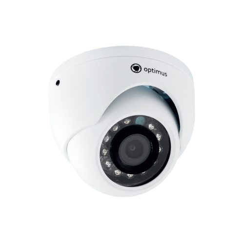 Купольная AHD Камера видеонаблюдения Optimus AHD-H025.0(3.6)_V.2