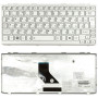 Клавиатура для ноутбука Toshiba mini NB200 NB300 NB305 серебристая