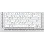 Клавиатура для ноутбука Asus Eee PC mk90h белая