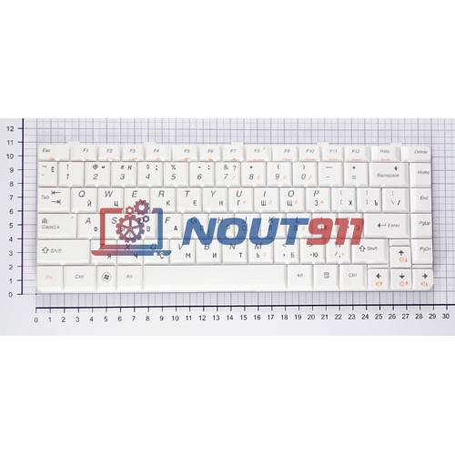 Клавиатура для ноутбука Lenovo U350 Y650 белая
