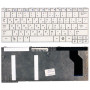 Клавиатура для ноутбука Samsung Q210 Q208 белая