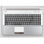 Клавиатура для ноутбука Samsung RC520 топ-панель серебристая