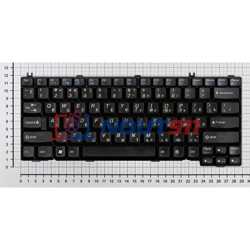 Клавиатура для ноутбука Lenovo IBM ThinkPad E43 черная