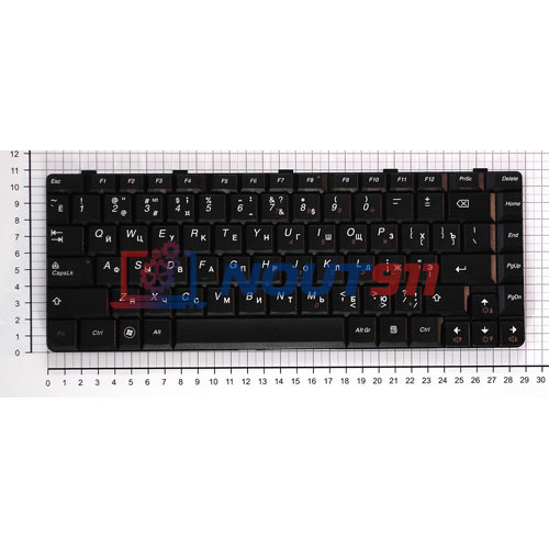 Клавиатура для ноутбука Lenovo U350 Y650 черная