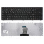 Клавиатура для ноутбука Lenovo Z560 Z565 G570 G770 черная с черной рамкой