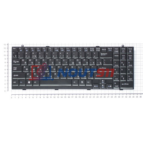 Клавиатура для ноутбука LG R510 S510 510 черная