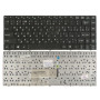 Клавиатура для ноутбука MSI CX480 X350 X360 X370 X420 X460 X460DX черная с черной рамкой