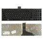 Клавиатура для ноутбука Toshiba L850 L875 L870 L855 черная c черной рамкой