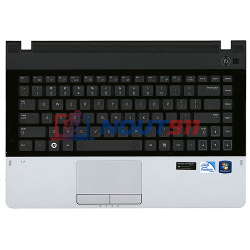 Клавиатура для ноутбука Samsung 300E4A 300V4A топ-панель