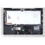 Клавиатура для ноутбука Sony Vaio VPC-SB VPC-SD черная топ-панель (for fingerprint reader)