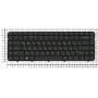 Клавиатура для ноутбука HP Pavilion dv6-3000 черная с подсветкой