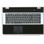 Клавиатура для ноутбука Samsung RC730 черная топ-кейс черный
