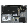 Клавиатура для ноутбука Samsung NP300U1A NP305U1A 300U1A 305U1A черная топ-панель серебристая