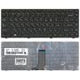 Клавиатура для ноутбука IBM Lenovo Z470 G470AH G470GH Z370 черная с темной рамкой