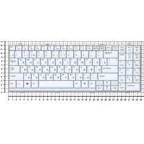 Клавиатура для ноутбука LG Xnote P510 белая