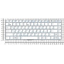 Клавиатура для ноутбука Asus 1215 1225c 1225b белая