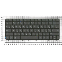 Клавиатура для ноутбука HP FOLIO 13-1000 13-2000 черная
