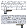 Клавиатура для ноутбука ASUS S201 S201E X201 X201E белая
