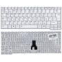 Клавиатура для ноутбука Toshiba Portege A600 A603 R500 R600 R601 R603 белая