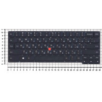 Клавиатура для ноутбука Lenovo ThinkPad Edge E445 черная