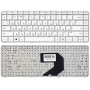 Клавиатура для ноутбука HP Pavilion G4-2000 белая без рамки