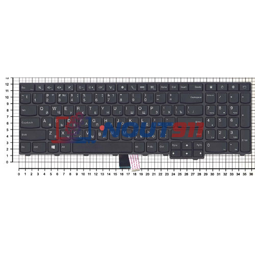 Клавиатура для ноутбука Lenovo ThinkPad Edge E545 черная