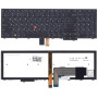 Клавиатура для ноутбука Lenovo ThinkPad Edge E545 черная с подсветкой