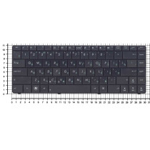 Клавиатура для ноутбука Asus K45 черная