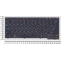 Клавиатура для ноутбука Lenovo U160 черная с рамкой