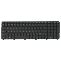 Клавиатура для ноутбука HP Pavilion dv7-7000 черная с подсветкой с серой рамкой