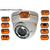 Купольная IP Камера видеонаблюдения J2000IP-DWV312-Ir3-PDN