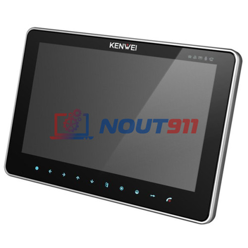 Видеодомофон Kenwei KW-SA20C-PH-HR черный  (высокого разрешения)