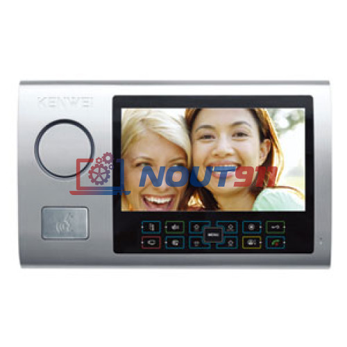 Видеодомофон Kenwei KW-S701C серебро XL