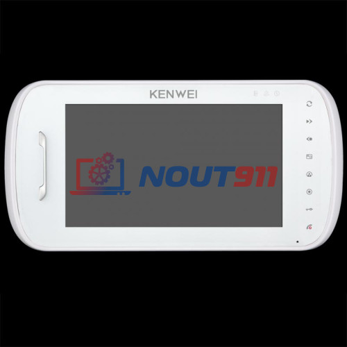 Видеодомофон Kenwei KW-E703FC-M200 белый Vizit