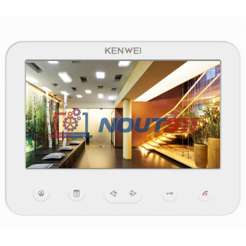 Видеодомофон Kenwei KW-E706FC-W200 белый