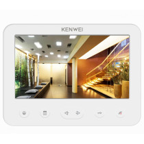 Видеодомофон Kenwei KW-E706C белый DIGIT